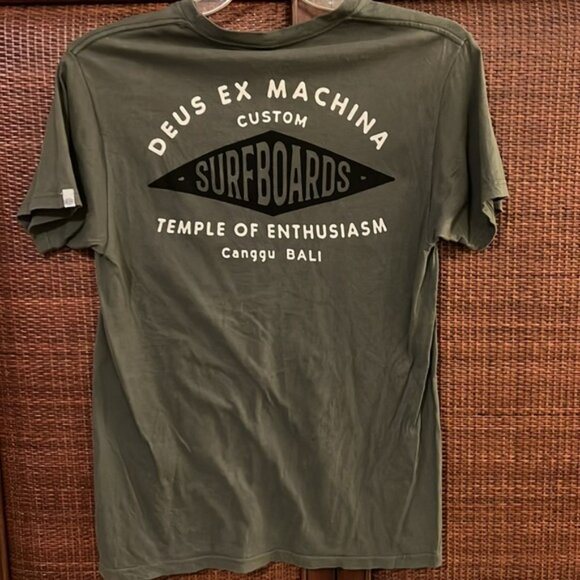 MENS DEUS EX MACHINA CUSTOM SURFBOARDS T-SHIRT - SIZE MEDIUM - Picture 2 of 4